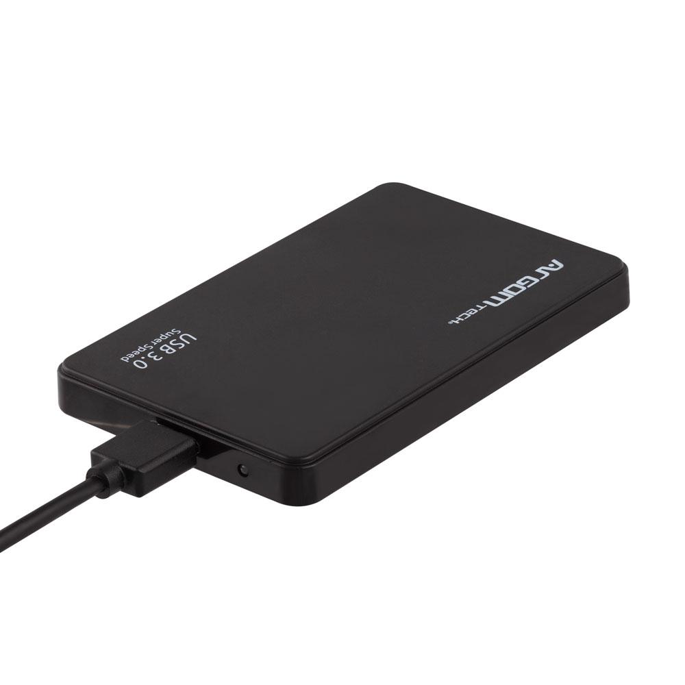ENCLOUSER ARGOM ARG-AC-1032 2.5 SATA USB 3.0 TOOL FREE BLACK