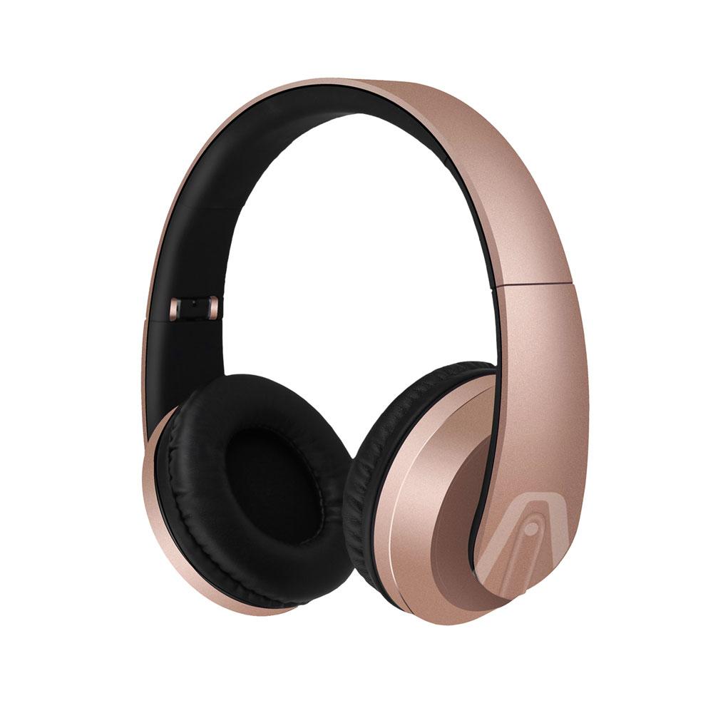 AUDIFONO ARGOM ARG-HS-2610RG ULTIMATE SOUND BASS BT ROSE GOLD AUDIFONO ARGOM ARG-HS-2610RG ULTIMATE SOUND BASS BT ROSE GOLD