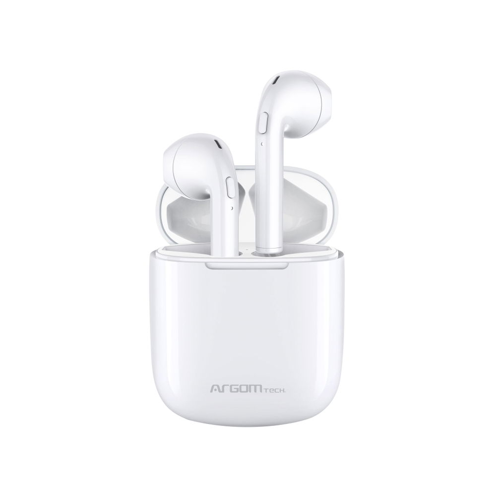 Audífonos bluetooth Argom Skeipod E50 - Micrófono integrado - funda negra