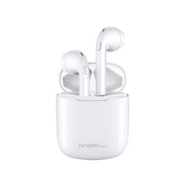 Audífonos bluetooth Argom Skeipod E50 - Micrófono integrado - funda negra