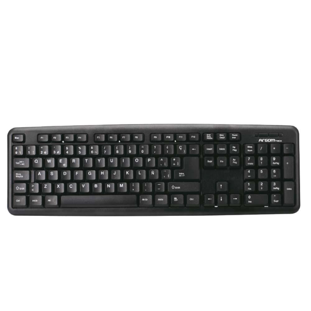 Teclado Clásico en Español USB ARGOM ARG-KB-7414 Teclado Clásico en Español USB ARGOM ARG-KB-7414