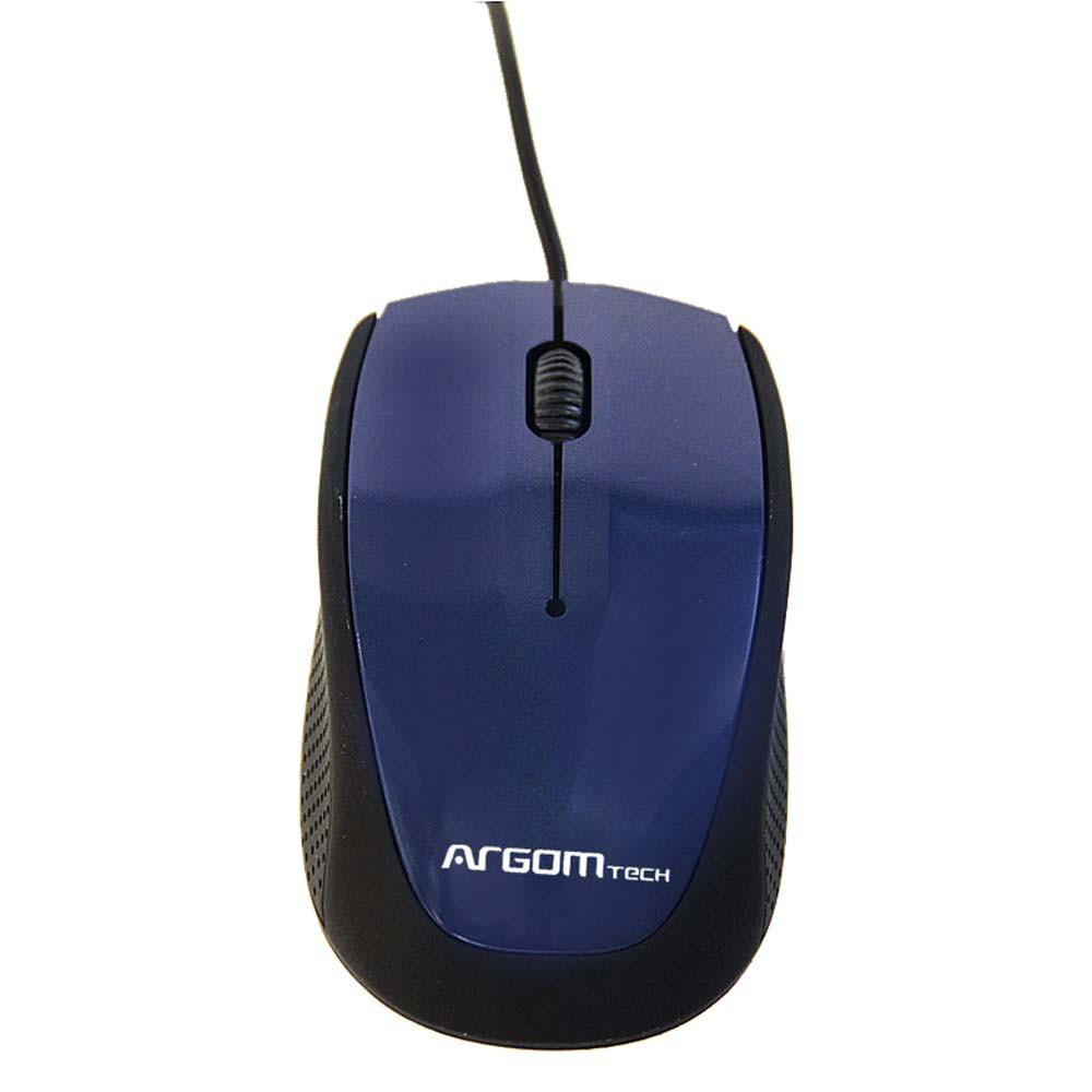 MOUSE ARGOM USB BLUE 3D ARG-MS-0014L