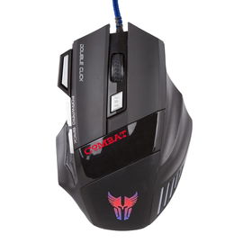 MOUSE ARGOM ARG-MS-2042BK BLACK COMBAT GAMING MOUSE MOUSE ARGOM ARG-MS-2042BK BLACK COMBAT GAMING MOUSE