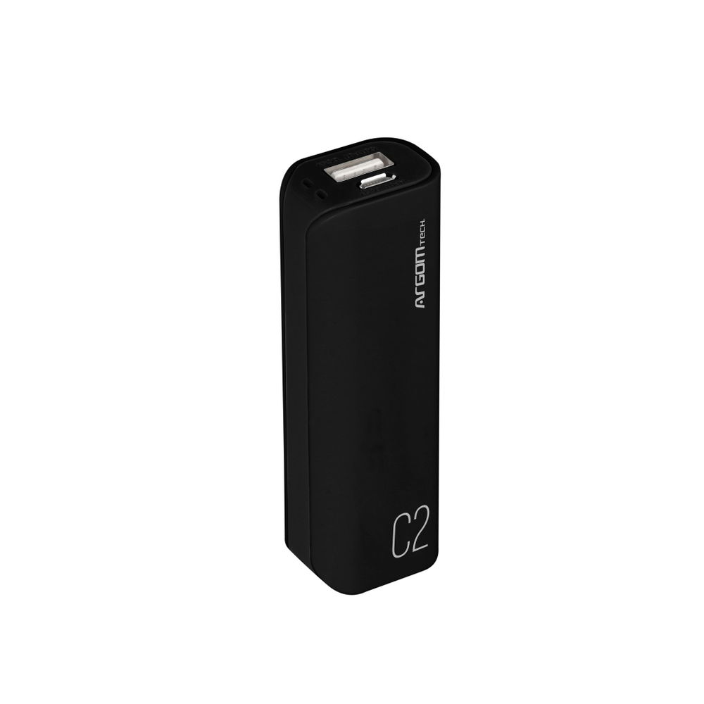 POWER BANK ARGOM C2 ARG-PB-1130BK 2500 MAH BLACK 886540006913