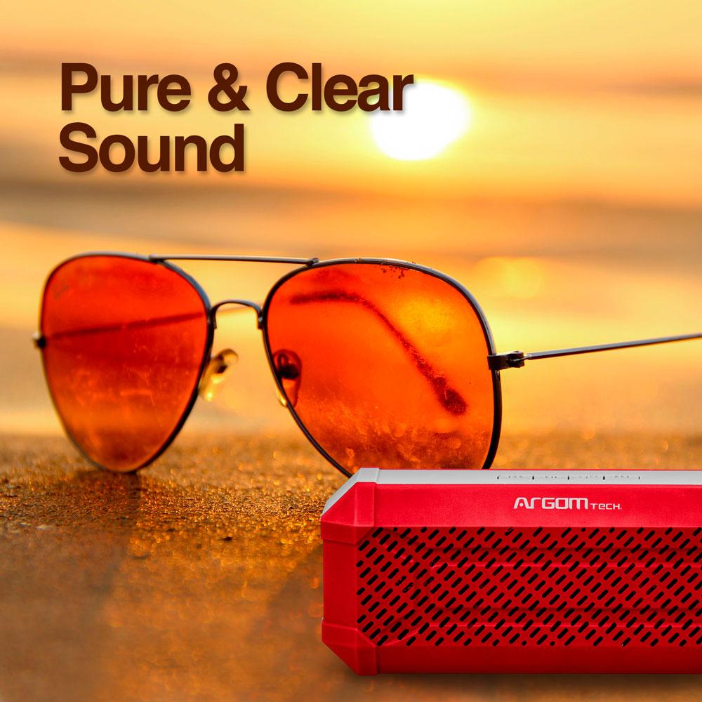 Parlante BT inalambrico Buzzbeats ARGOM ARG-SP-3008RD Rojo