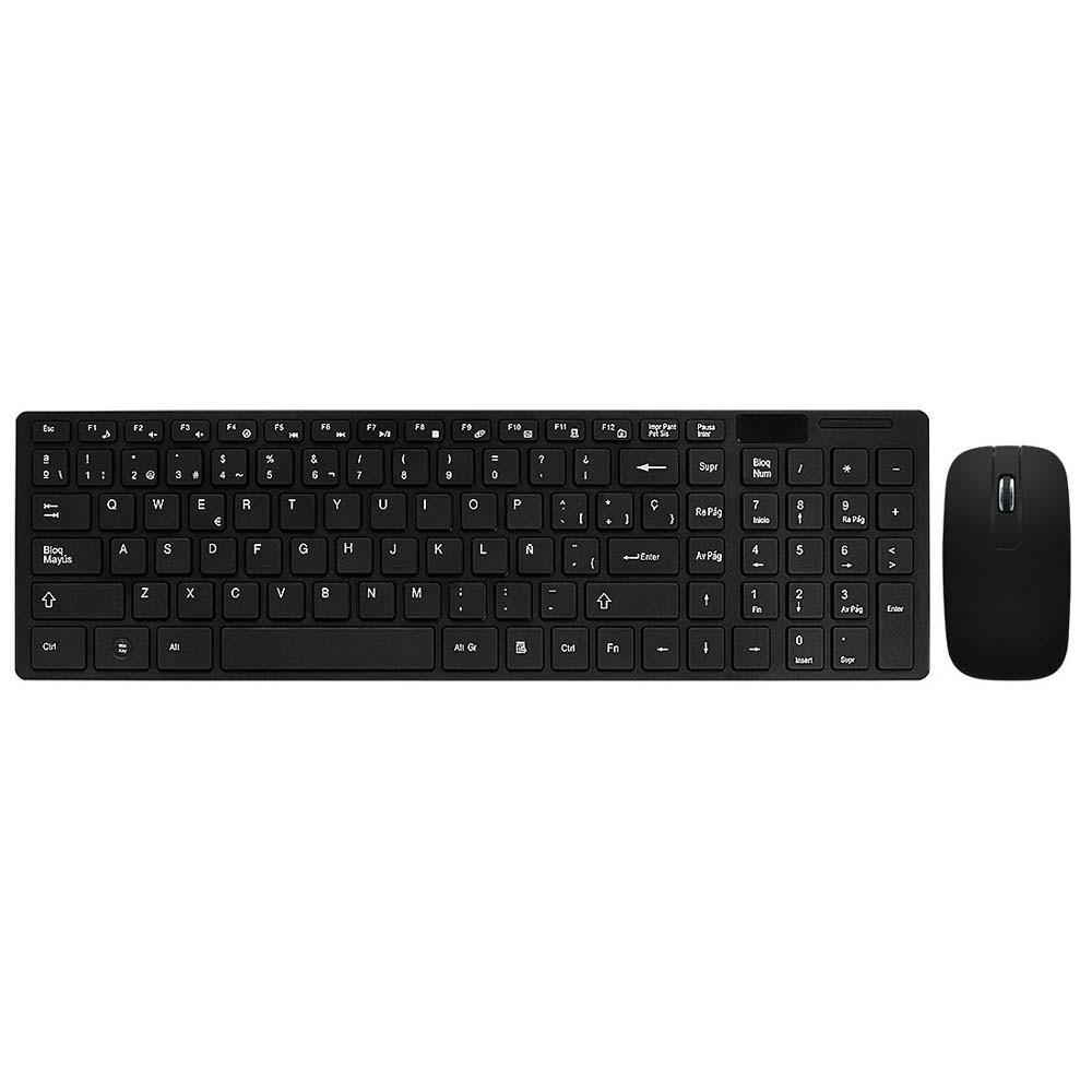 Teclado y mouse wireless Español USB ARGOM ARGKB7436