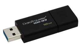 Kingston DataTraveler 100 G3 - Unidad flash USB - 16 GB