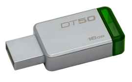 Kingston DataTraveler 50 - Unidad flash USB - 16 GB
