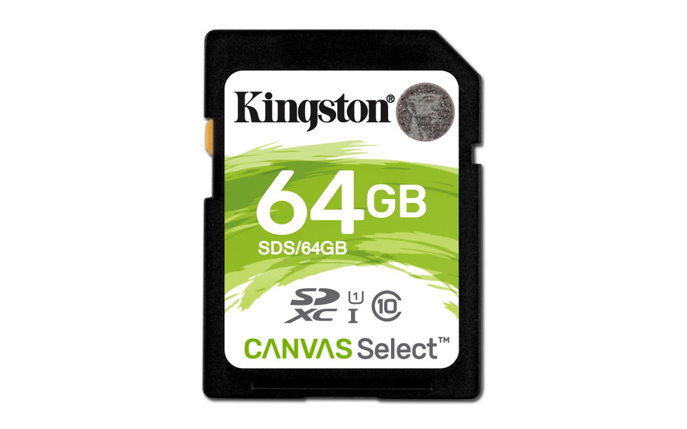 Kingston Canvas Select - Tarjeta de memoria flash - 64 GB Kingston Canvas Select - Tarjeta de memoria flash - 64 GB