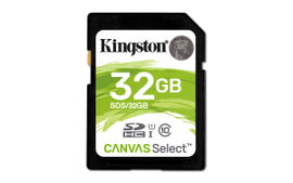 Kingston Canvas Select - Tarjeta de memoria flash - 32 GB