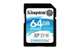 Kingston Canvas Go! - Tarjeta de memoria flash - 64 GB