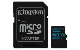 Kingston Canvas Go! - Tarjeta de memoria flash (adaptador SD Incluido) - 32 GB