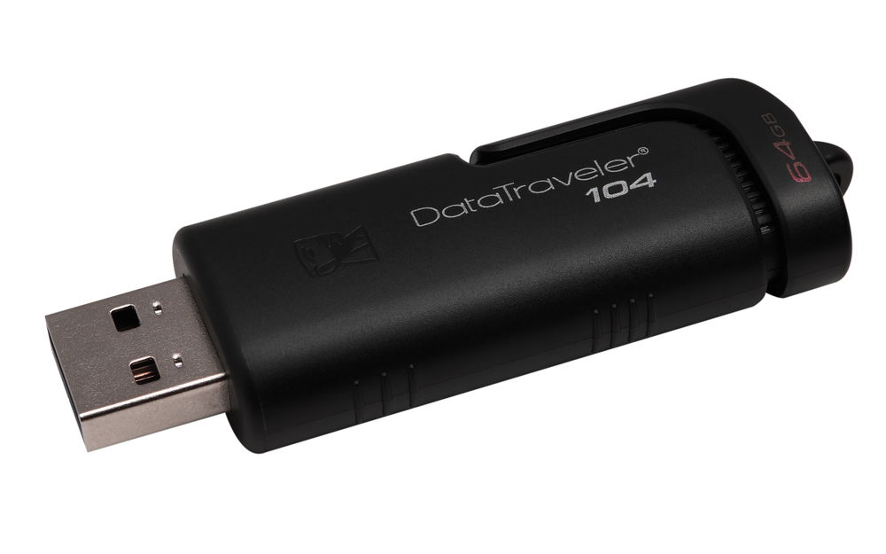 Kingston DataTraveler 104 - Unidad flash USB - 64 GB Kingston DataTraveler 104 - Unidad flash USB - 64 GB