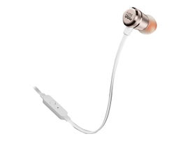 JBL T290 - Auriculares internos con micro - en oreja - cableado - conector de 3,5 mm - oro