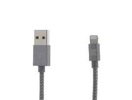 Klip Xtreme - USB cable -  4 pin USB Type A - 0.5 m - Rose gold - Braided