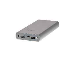 Klip Xtreme KBH-205SV - Power bank - 20000 mAh - 5 pin Micro-USB Type B - 2 x 4 pin USB Type A - Phone / Other / Portable player / Tablet / Cellular phone / Camera - Lithium ion - Silver - Para Universal