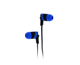 Klip Xtreme KolorBudz KHS-625BL - Auriculares internos - en oreja - cableado - conector de 3,5 mm - azul
