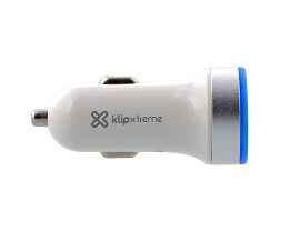 Klip Xtreme - Battery charger - car - Dual USB-3.1A