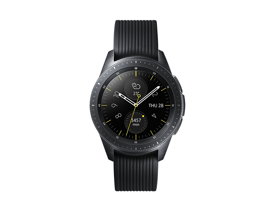 Samsung - Smart watch - Midnight black (top)