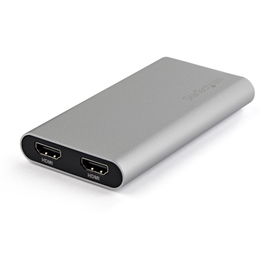 StarTech.com Adaptador Gráfico Thunderbolt 3 a Doble HDMI - 4K 60Hz - Compatible con Mac y Windows StarTech.com Adaptador Gráfico Thunderbolt 3 a Doble HDMI - 4K 60Hz - Compatible con Mac y Windows