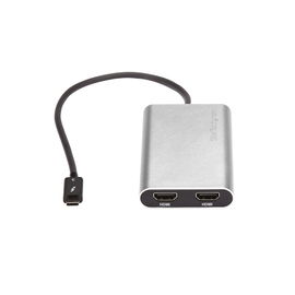 StarTech.com Adaptador Gráfico Thunderbolt 3 a Doble HDMI - 4K 60Hz - Compatible con Mac y Windows StarTech.com Adaptador Gráfico Thunderbolt 3 a Doble HDMI - 4K 60Hz - Compatible con Mac y Windows