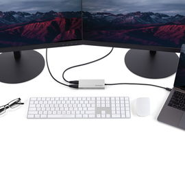 StarTech.com Adaptador Gráfico Thunderbolt 3 a Doble HDMI - 4K 60Hz - Compatible con Mac y Windows StarTech.com Adaptador Gráfico Thunderbolt 3 a Doble HDMI - 4K 60Hz - Compatible con Mac y Windows