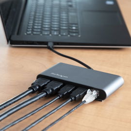 StarTech.com Mini Dock Thunderbolt 3 para Doble Pantalla de 4K con HDMI - Docking Station para Mac y Windows - Descontinuado, con Existencias Limitadas y Reemplazado por TB3DKM2HDL (TB3DKM2HD) StarTech.com Mini Dock Thunderbolt 3 para Doble Pantalla de 4K con HDMI - Docking Station para Mac y Windows - Descontinuado, con Existencias Limitadas y Reemplazado por TB3DKM2HDL (TB3DKM2HD)