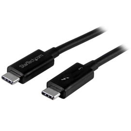 StarTech.com Cable de 0,5m Thunderbolt 3 USB-C (40Gbps) - Compatible con Thunderbolt y USB StarTech.com Cable de 0,5m Thunderbolt 3 USB-C (40Gbps) - Compatible con Thunderbolt y USB