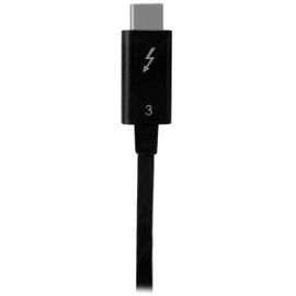 StarTech.com Cable de 0,5m Thunderbolt 3 USB-C (40Gbps) - Compatible con Thunderbolt y USB StarTech.com Cable de 0,5m Thunderbolt 3 USB-C (40Gbps) - Compatible con Thunderbolt y USB