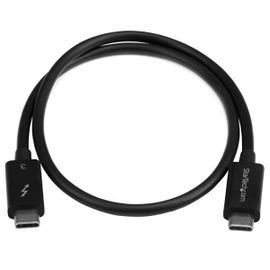 StarTech.com Cable de 0,5m Thunderbolt 3 USB-C (40Gbps) - Compatible con Thunderbolt y USB StarTech.com Cable de 0,5m Thunderbolt 3 USB-C (40Gbps) - Compatible con Thunderbolt y USB