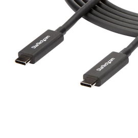 StarTech.com Cable de 2m Thunderbolt 3 USB C (40 Gbps) - Cable Compatible con Thunderbolt y USB StarTech.com Cable de 2m Thunderbolt 3 USB C (40 Gbps) - Cable Compatible con Thunderbolt y USB