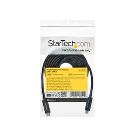 StarTech.com Cable de 2m Thunderbolt 3 USB C (40 Gbps) - Cable Compatible con Thunderbolt y USB StarTech.com Cable de 2m Thunderbolt 3 USB C (40 Gbps) - Cable Compatible con Thunderbolt y USB