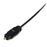 StarTech.com 10 ft Thin Toslink Digital Audio Cable cable de audio 3,05 m Negro