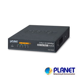 Switch PoE+ 802.3af/at distancia 250 m 4 puertos + 1 puerto 10/100 de Uplink Switch PoE+ 802.3af/at distancia 250 m 4 puertos + 1 puerto 10/100 de Uplink