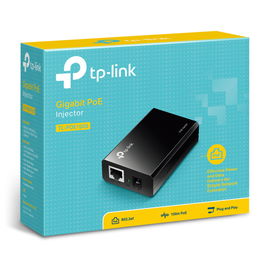 Inyector PoE Gigabit 802.3 af 1 puerto 10/100/1000 Mbps Inyector PoE Gigabit 802.3 af 1 puerto 10/100/1000 Mbps