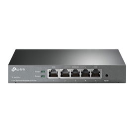ROUTER BALANCEADOR DE CARGA / TP-LINK TL-R470T / 1 PUERTO WAN RJ45 / 1 PUERTO LAN RJ45 / 3 PUERTOS WAN/LAN RJ45 / VELOCIDAD 10/100 Mbps / PARA ESCRITORIO.