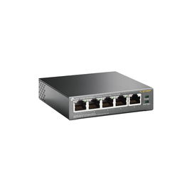 Switch PoE no Administrable de escritorio 5 puertos 10/100 Mbps, 4 puertos PoE, 58 W Switch PoE no Administrable de escritorio 5 puertos 10/100 Mbps, 4 puertos PoE, 58 W