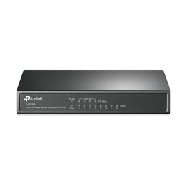 Switch PoE no Administrable de escritorio 8 puertos 10/100 Mbps, 4 puertos PoE, 57 W Switch PoE no Administrable de escritorio 8 puertos 10/100 Mbps, 4 puertos PoE, 57 W