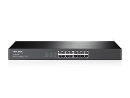 Switch no administrable de 16 puertos 10/100 Mbps para montaje en rack