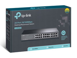 TP-Link TL-SF1024D - Conmutador - 24 x 10/100 - sobremesa