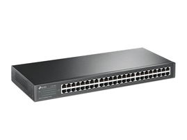 Switch no administrable de 48 puertos 10/100 Mbps para montaje en rack Switch no administrable de 48 puertos 10/100 Mbps para montaje en rack
