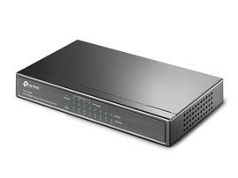 Switch Gigabit PoE+ no administrable de 8 puertos 10/100/1000 Mbps y 4 puertos PoE para escritorio