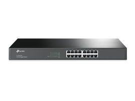 Switch Gigabit no administrable de 16 puertos 10/100/1000 Mbps para rack Switch Gigabit no administrable de 16 puertos 10/100/1000 Mbps para rack