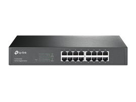 TP-Link TL-SG1016D 16-Port Gigabit Switch - Conmutador - sin gestionar - 16 x 10/100/1000 - sobremesa TP-Link TL-SG1016D 16-Port Gigabit Switch - Conmutador - sin gestionar - 16 x 10/100/1000 - sobremesa