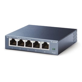 TP-Link TL-SG105 5-Port Metal Gigabit Switch - Conmutador - sin gestionar - 5 x 10/100/1000 - sobremesa