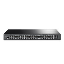 Switch JetStream SDN Administrable 48 puertos 10/100/1000 Mbps + 4 puertos SFP, administración centralizada OMADA SDN