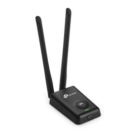 Adaptador de alta potencia USB inalámbrico N 300 Mbps 2.4 GHz con 2 antenas externas de 5 dBi Adaptador de alta potencia USB inalámbrico N 300 Mbps 2.4 GHz con 2 antenas externas de 5 dBi