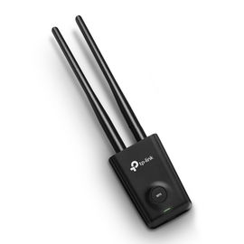 Adaptador de alta potencia USB inalámbrico N 300 Mbps 2.4 GHz con 2 antenas externas de 5 dBi Adaptador de alta potencia USB inalámbrico N 300 Mbps 2.4 GHz con 2 antenas externas de 5 dBi