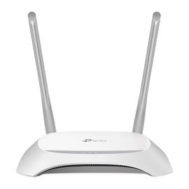 Router Inalámbrico WISP, 2.4 GHz, 300 Mbps, 2 antenas externas omnidireccional 5 dBi, 4 Puertos LAN 10/100 Mbps, 1 Puerto WAN 10/100 Mbps, control de ancho de banda