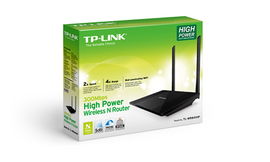 Router Inalámbrico de Alta Potencia, 2.4 GHz, 300 Mbps, 2 antenas externas omnidireccional 9 dBi, 4 Puertos LAN 10/100 Mbps, 1 Puerto WAN 10/100 Mbps, control de ancho de banda Router Inalámbrico de Alta Potencia, 2.4 GHz, 300 Mbps, 2 antenas externas omnidireccional 9 dBi, 4 Puertos LAN 10/100 Mbps, 1 Puerto WAN 10/100 Mbps, control de ancho de banda